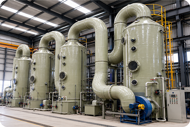 PP / FRP Scrubber
